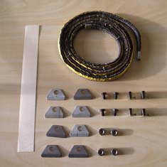 Aarrow Stove Gasket and Glass Clips AFS1361 