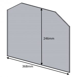 Single Door Glass Parkray Consort 7 & 5 Slim