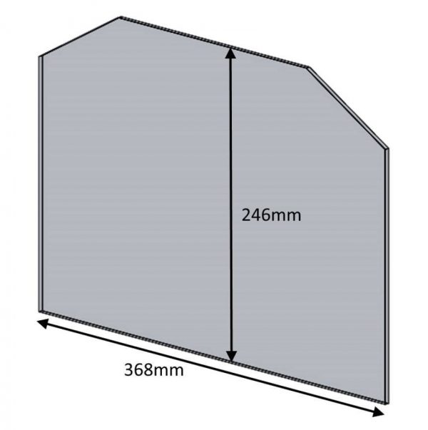 Single Door Glass Parkray Consort 7 & 5 Slim