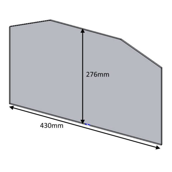 Single Door Glass Consort 9 & 15