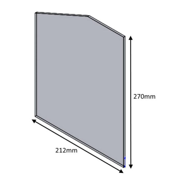 Double Door Glass Consort 9 & 15