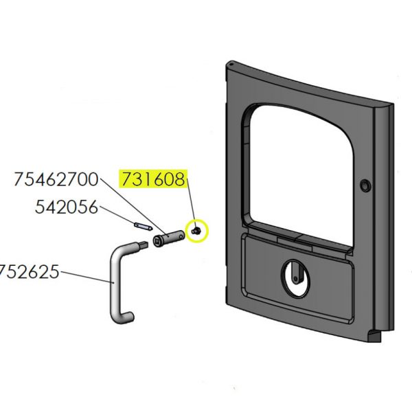 Badger Door Latch Screw