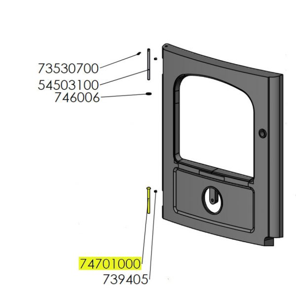 Morso Door Hinge