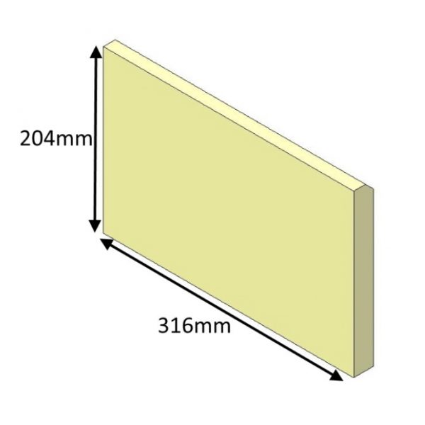 Aspect 5 Slimline Upper Rear Brick