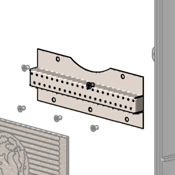 Morso 6100 Tertiary Air Bar