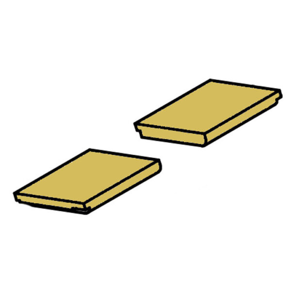 All New Island 2 Throat Plate Bricks