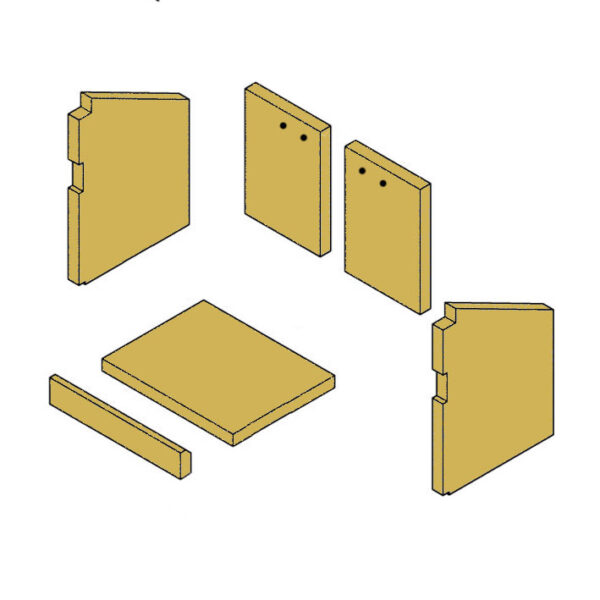 ESSE 1 Firebrick Set Eco Design Models.